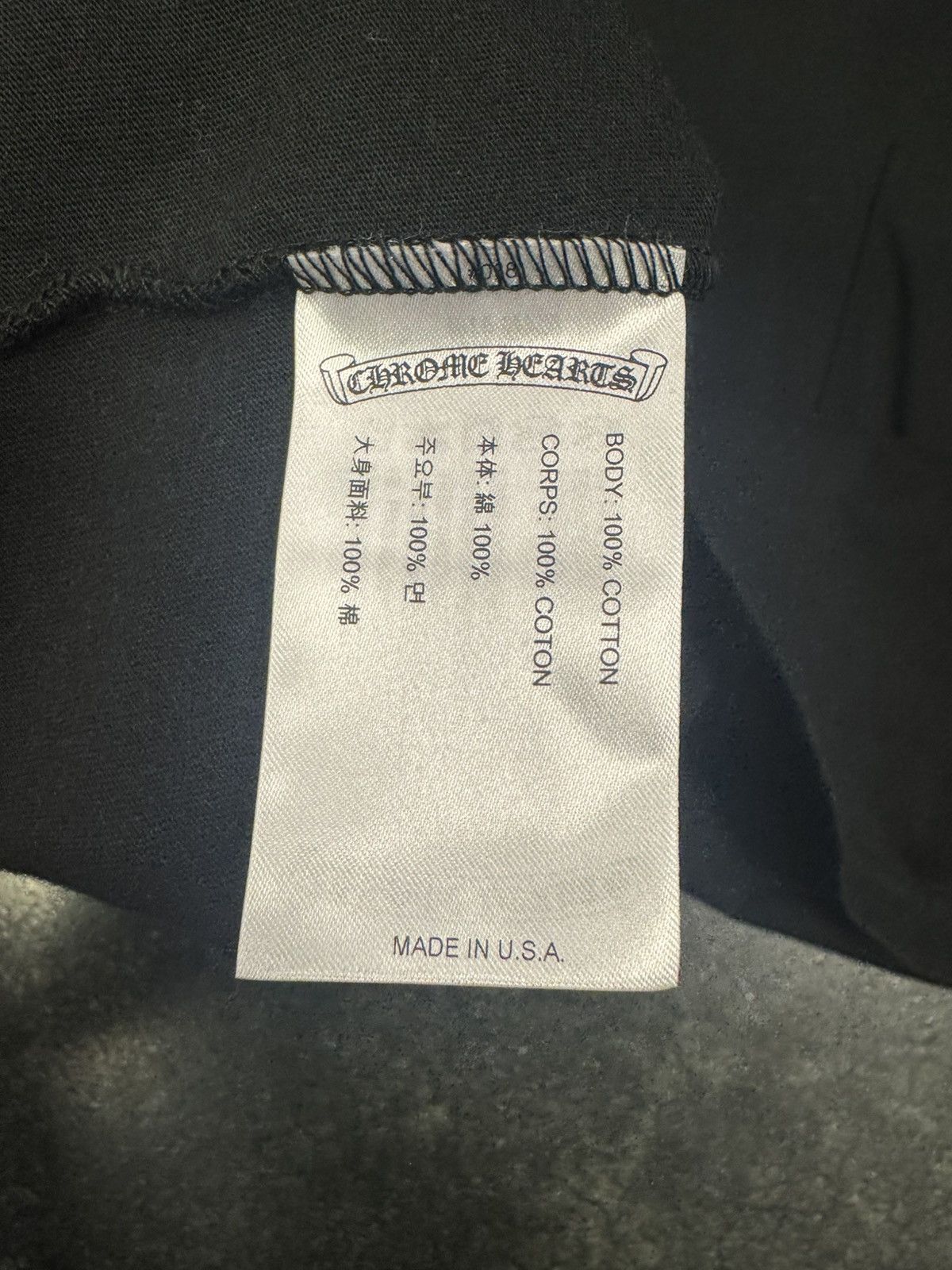 Chrome Hearts Chrome Hearts L/S Royal Tee Size US L / EU 52-54 / 3 - 3 Thumbnail