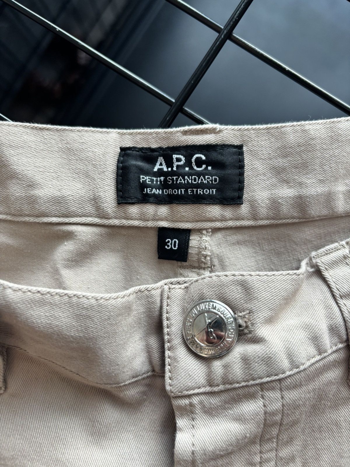 A.P.C. A.P.C petit standard jeans khaki Size US 30 / EU 46 - 5 Thumbnail