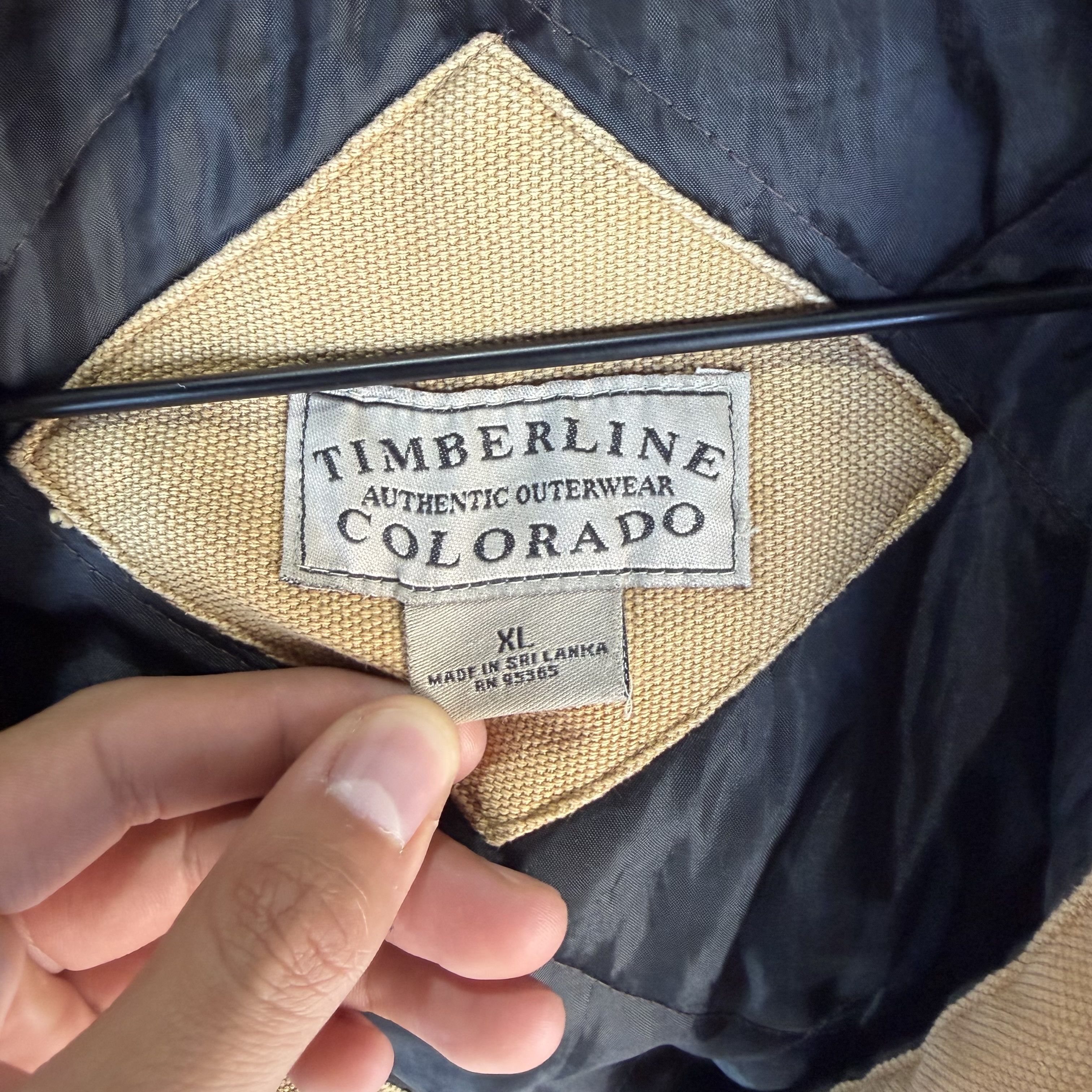 Other Vtg Timberline Jacket Mens Colorado Detroit Trashed Canva Size US XL / EU 56 / 4 - 9 Thumbnail