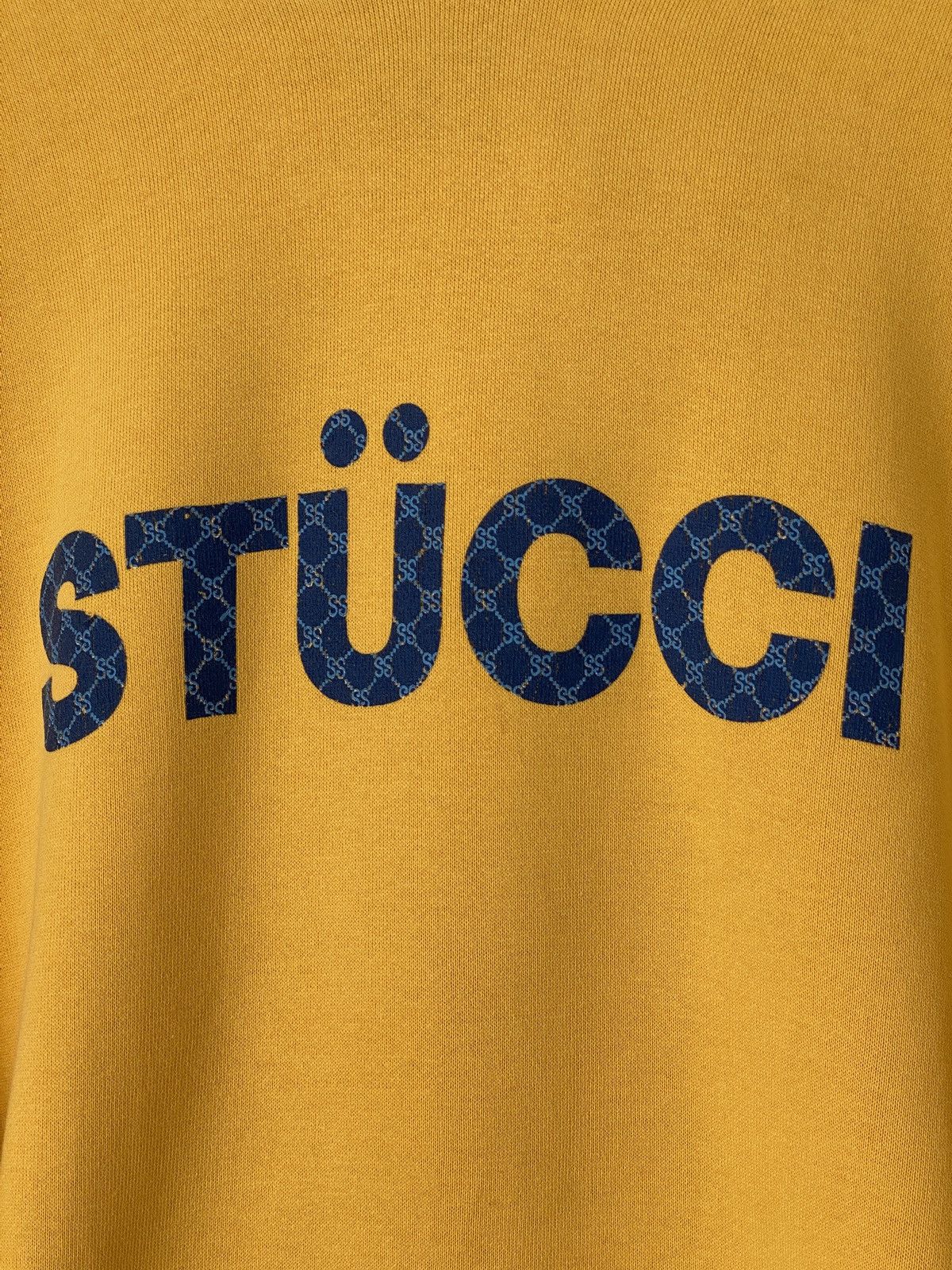 Stussy × Vintage 🔥RARE🔥90’s Stussy Ripoff Gucci “STÜCCI” Monogram Logo Hoodie Size US S / EU 44-46 / 1 - 9 Thumbnail