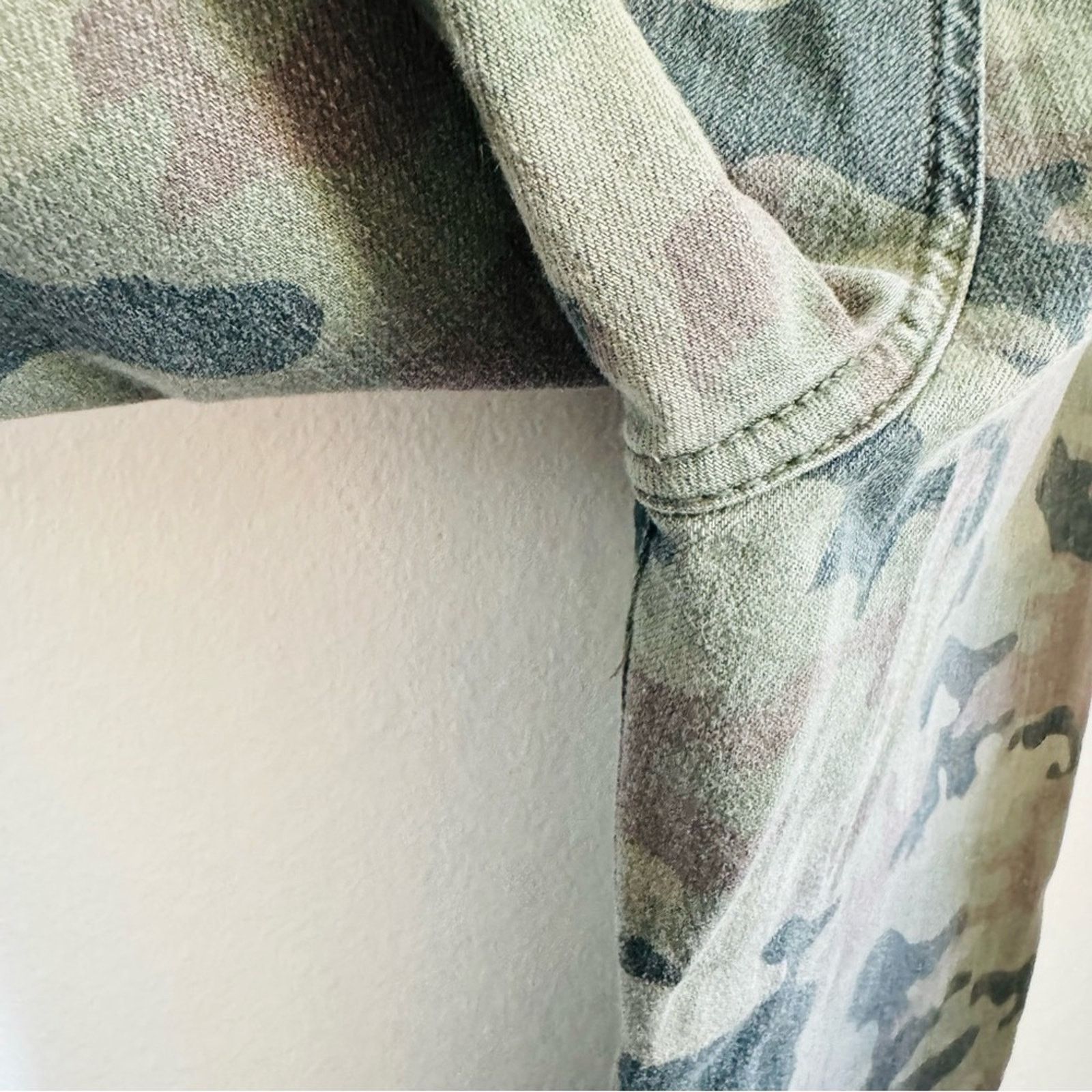 Hudson HUDSON Tan Olive Camo High Rise Super Skinny Leg Denim Jeans Size 28" / US 6 / IT 42 - 8 Thumbnail