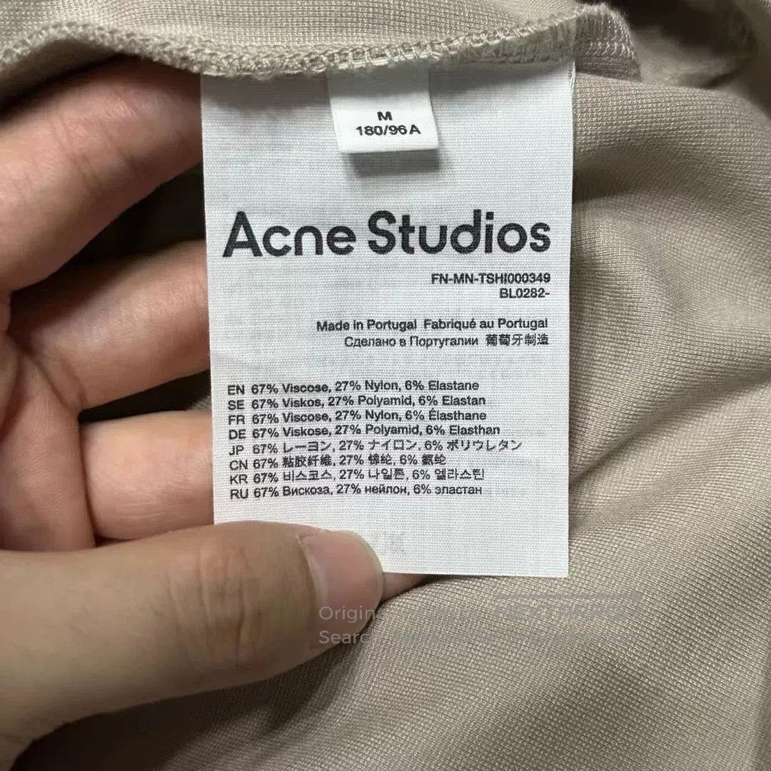 Acne Studios Acne Studios Short Sleeve Letter T-Shirt. Size US M / EU 48-50 / 2 - 2 Thumbnail