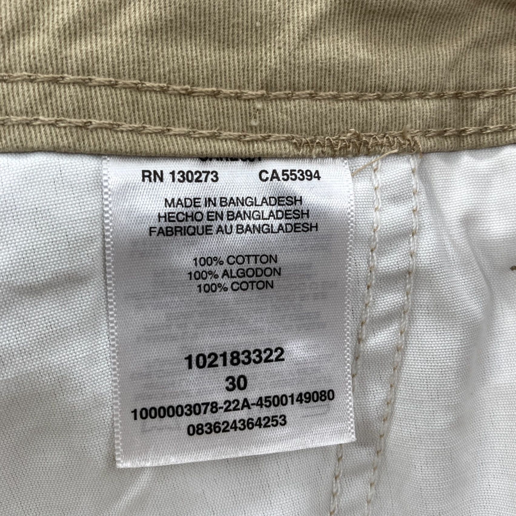 Lee Lee Belted Cargo Shorts Mens 30 Khaki Beige Relaxed Outdoors Hiking Workwear NWT Size US 30 / EU 46 - 6 Thumbnail