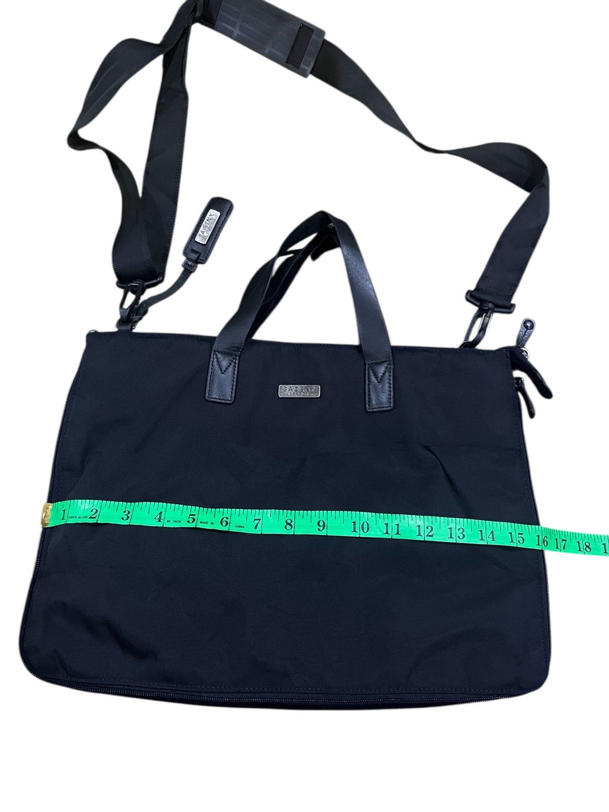 Yohji Yamamoto Y’SACCS YOHJI YAMAMOTO 2WAY BAG NYLON SHOULDER/TOTE Size ONE SIZE - 15 Thumbnail