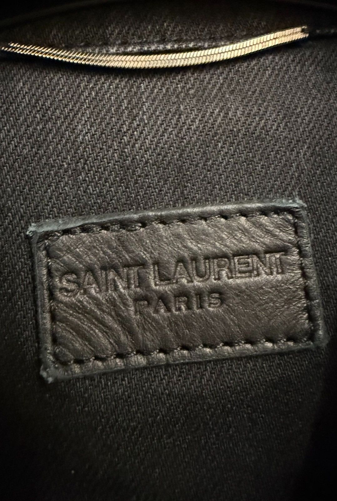 Saint Laurent Paris Saint Laurent SLP 16SS Black Denim Jacket Size US S / EU 44-46 / 1 - 3 Thumbnail