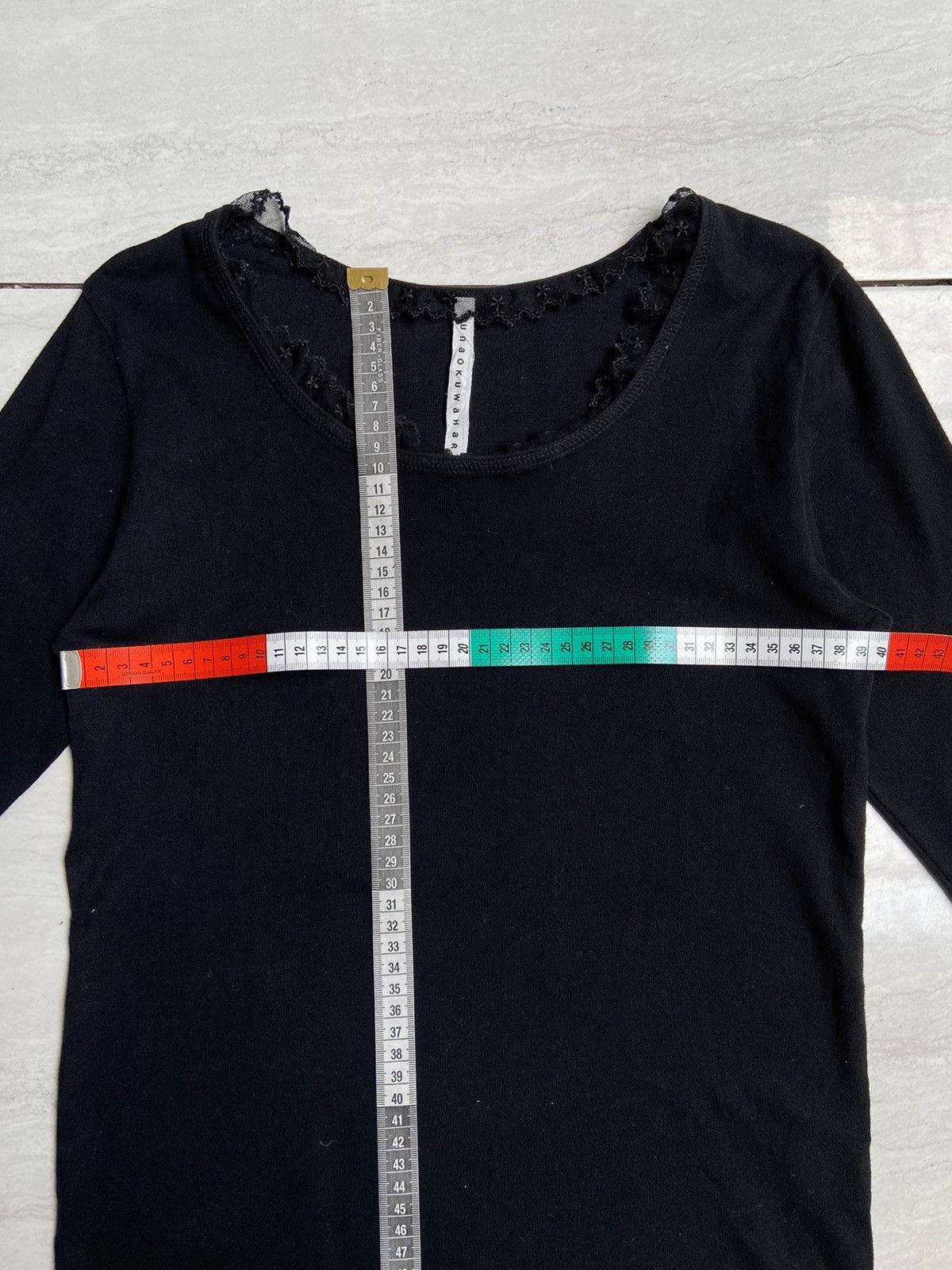 Issey Miyake SUNAOKUWAHARA Black T-Shirt Size US XXS / EU 40 - 7 Thumbnail