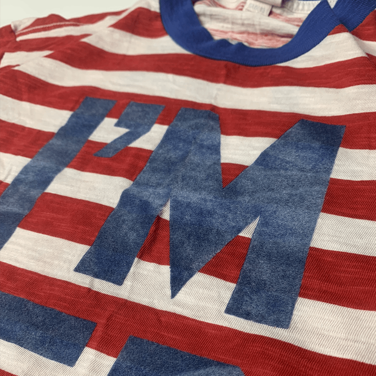 Diesel Diesel Striped Y2K Punk Spellout Big Logo Tee Size US L / EU 52-54 / 3 - 4 Thumbnail