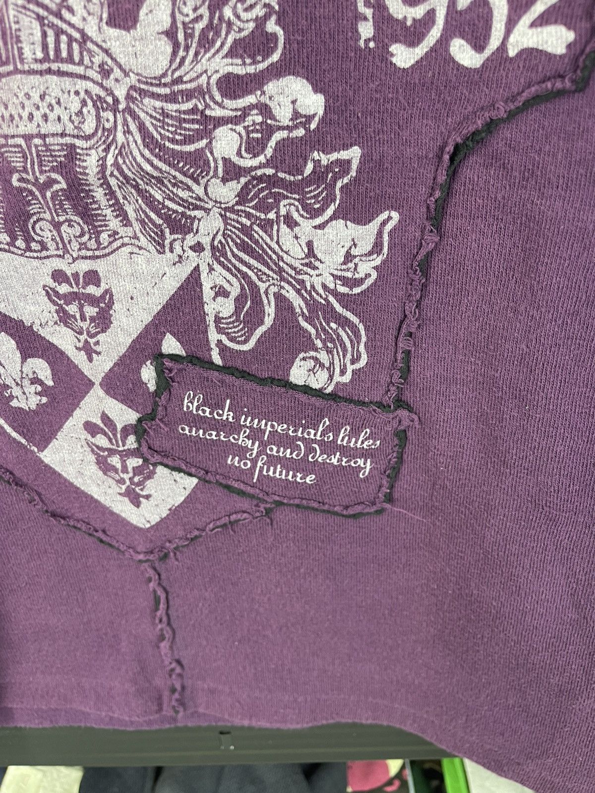 Japanese Brand Vintage Quash Wild Soldiers Punk Design Sweatshirt Size US L / EU 52-54 / 3 - 9 Thumbnail