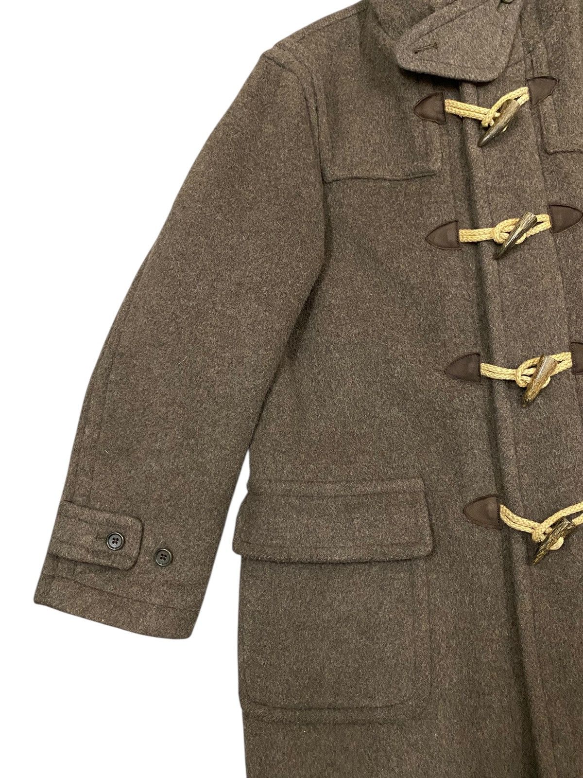 J.Crew × Japanese Brand J.Crew Wool Coat Jacket - Brown Size US M / EU 48-50 / 2 - 8 Thumbnail