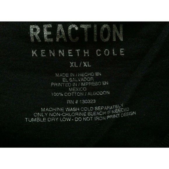 Kenneth Cole KENNETH COLE REACTION MENS NEW COTTON CREW NECK TEE SHIRT XL Size US XL / EU 56 / 4 - 3 Thumbnail