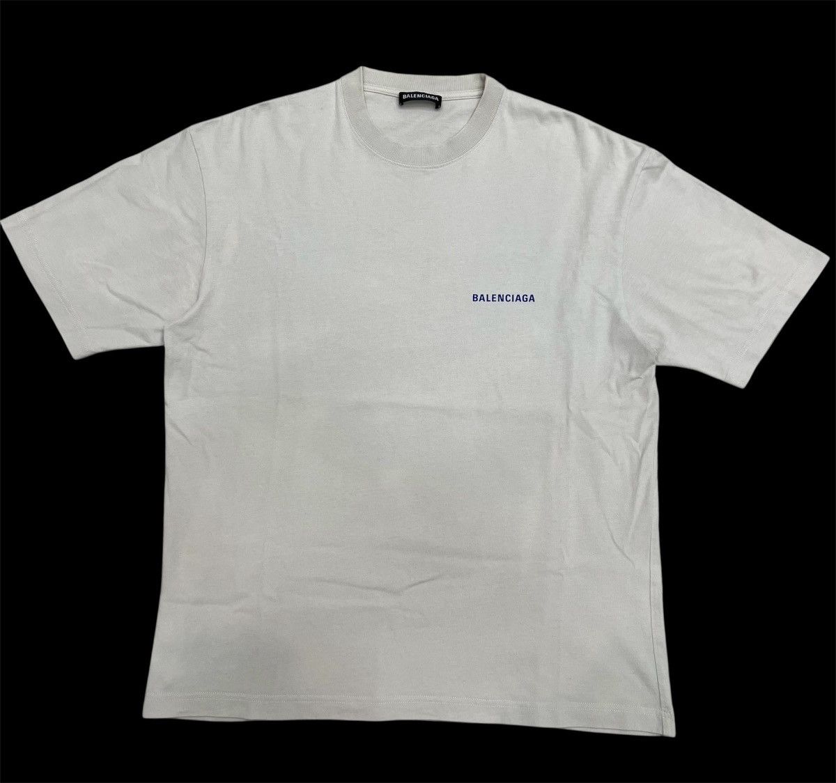 Balenciaga 💥2020 Balenciaga Logo Oversized Tshirt Size US XS / EU 42 / 0 - 2 Thumbnail