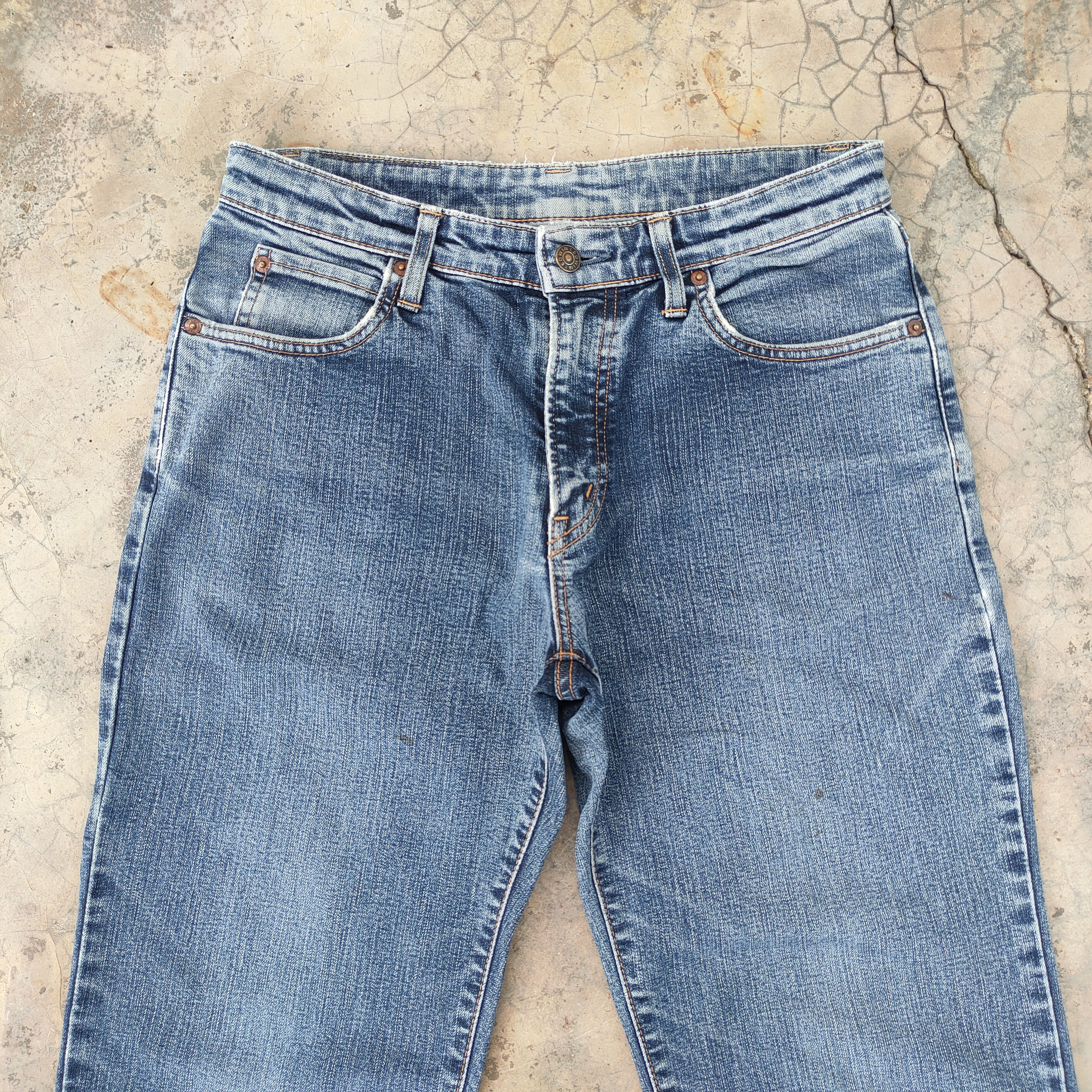 Edwin × Jean × Vintage VINTAGE EDWIN FADED JEANS DENIM PANTS Size US 32 / EU 48 - 3 Thumbnail