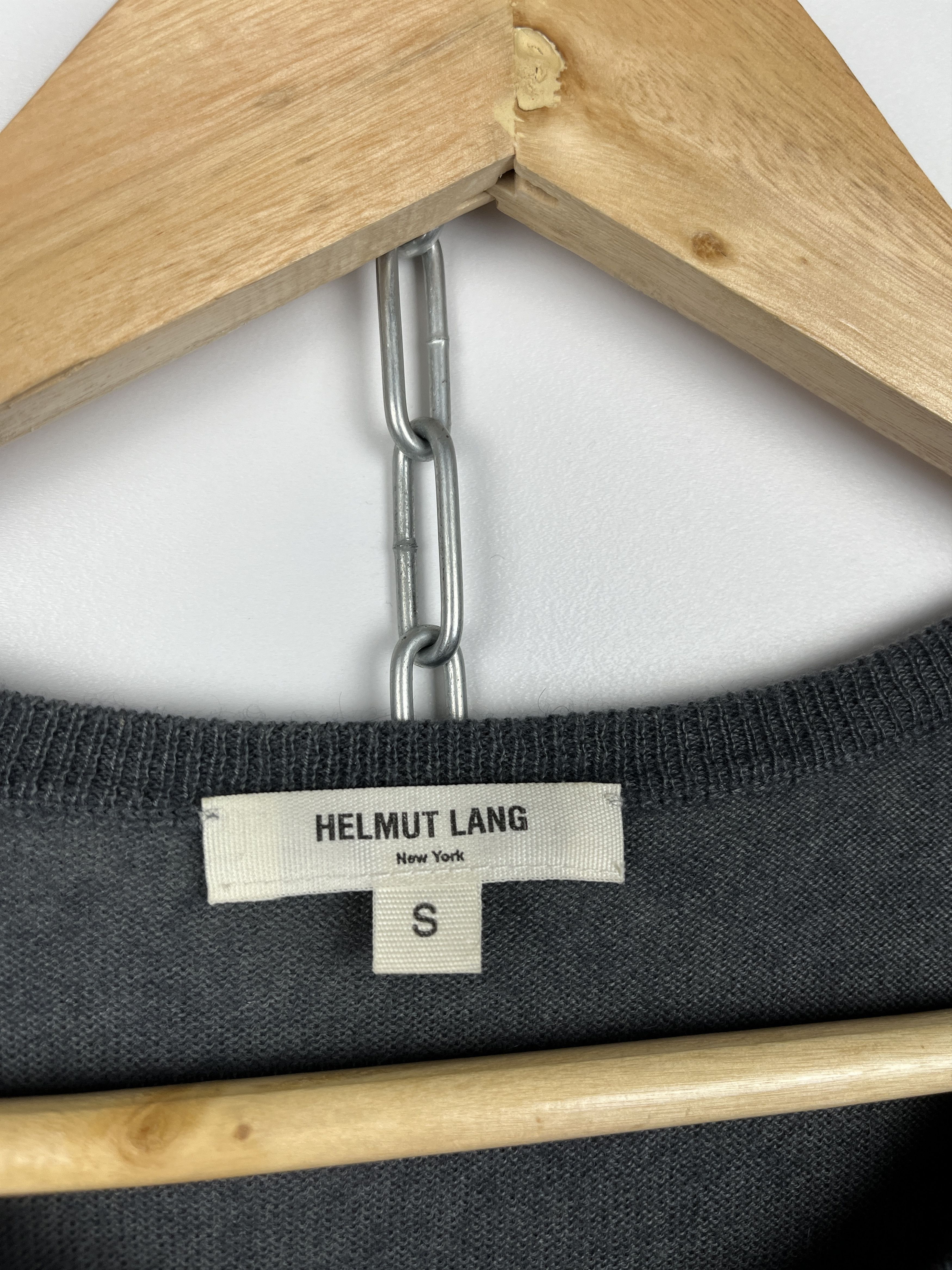 Helmut Lang Helmut Lang New York Cotton Cashmere Light Sweater Size US S / EU 44-46 / 1 - 7 Thumbnail