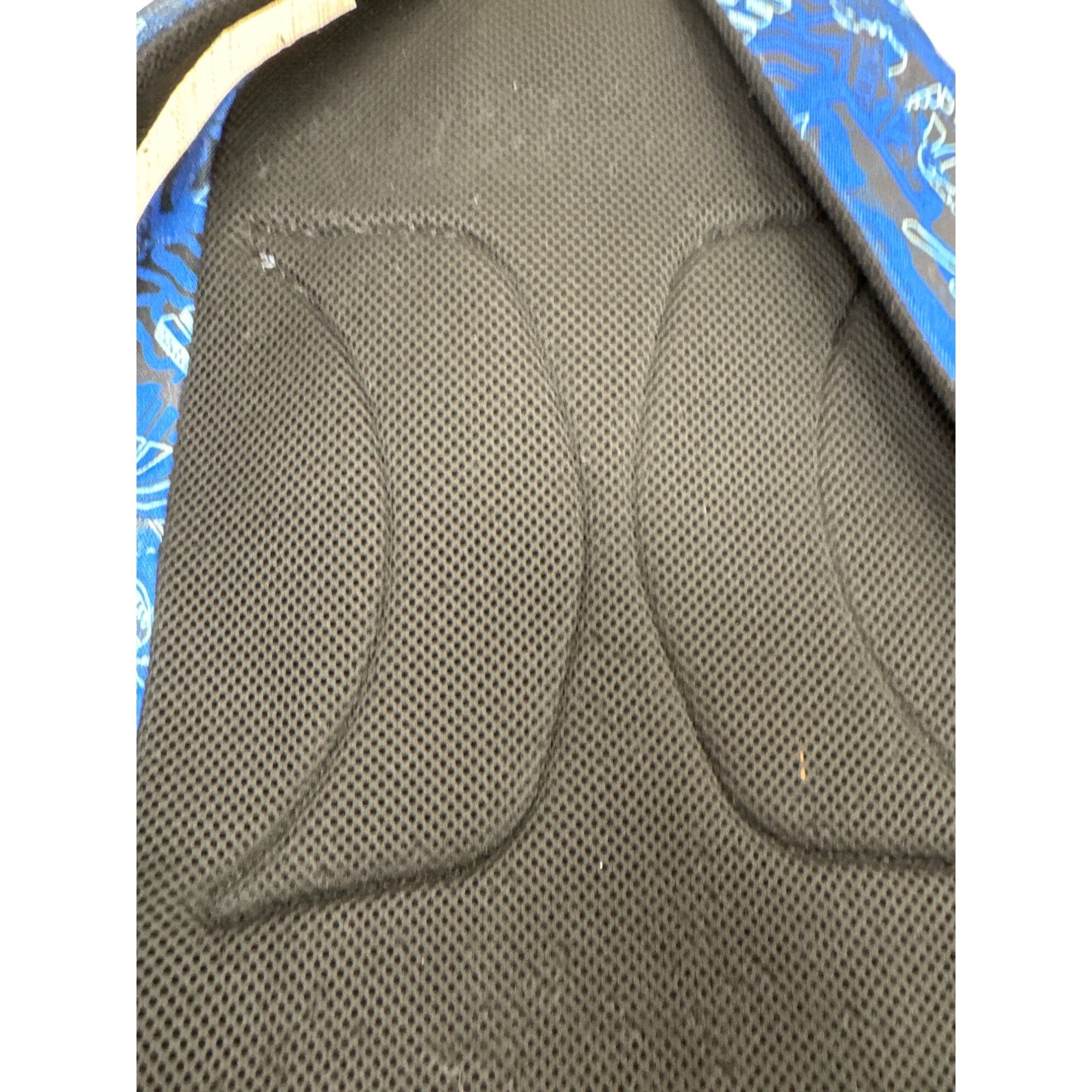 Hurley Hurley Blue & Yellow Graffiti Backpack With Adjustable Strap Size ONE SIZE - 7 Thumbnail