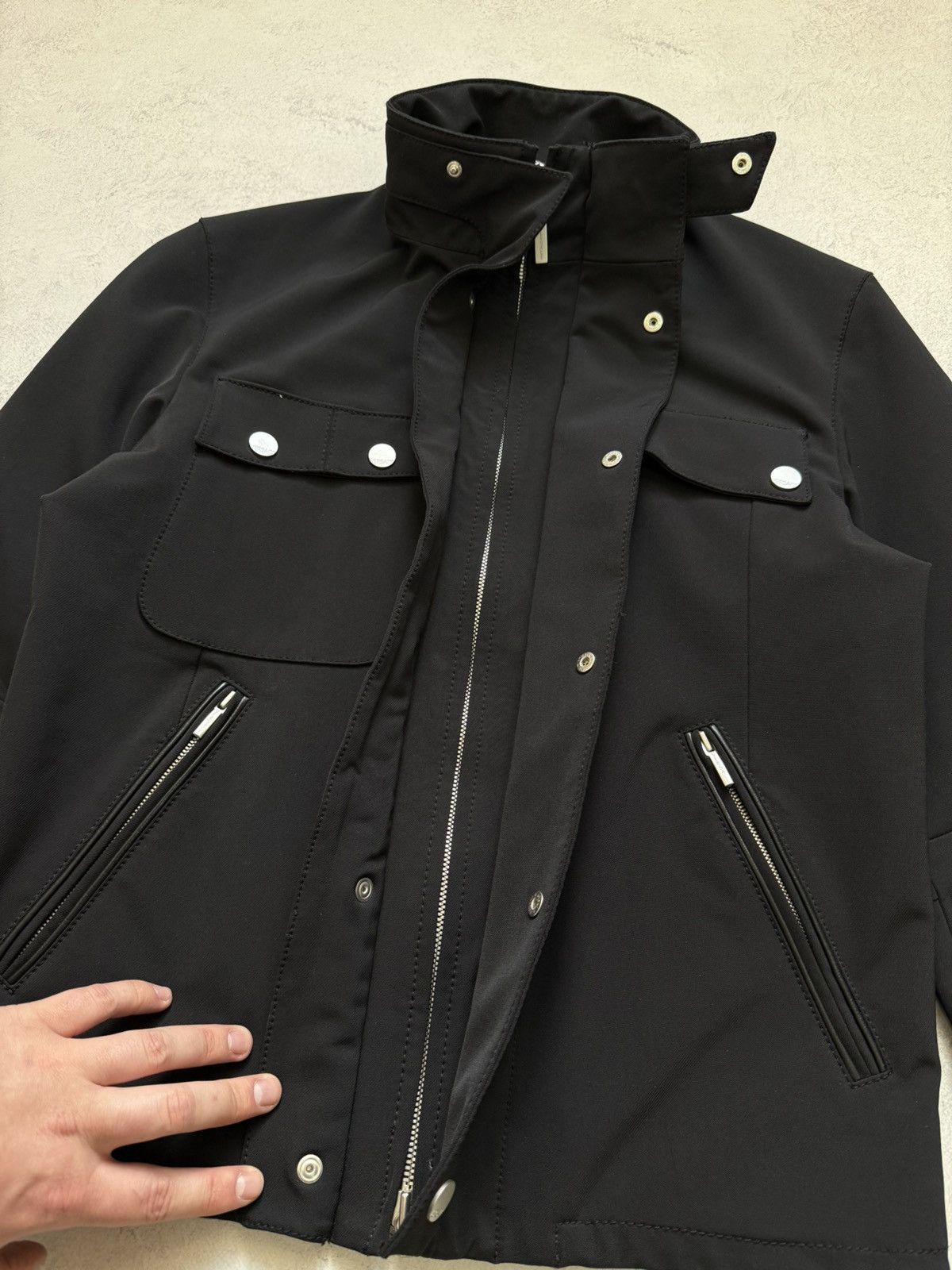 Versace Vintage Gianni Versace Archive Military Tech Jacket Size 50 Size US M / EU 48-50 / 2 - 9 Thumbnail
