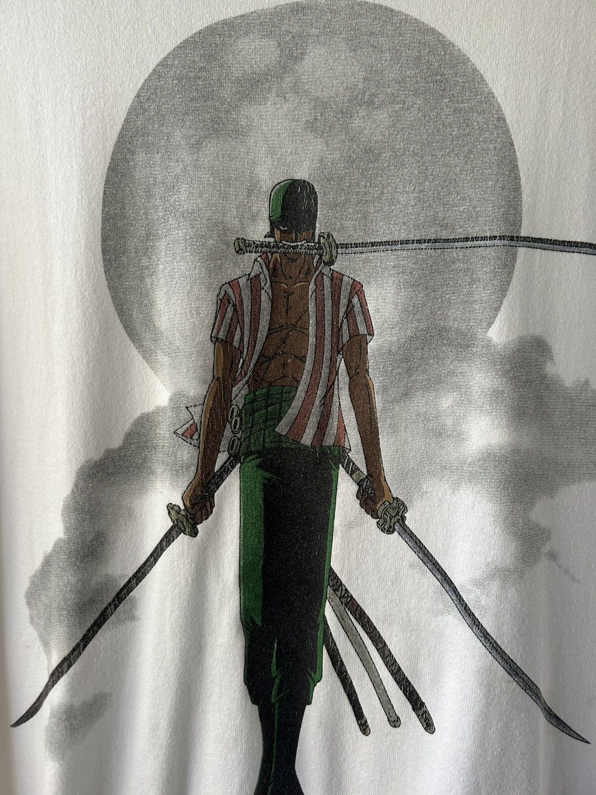 Anime Roronoa Zoro Pirate Hunter One Piece Anime Tee Size US XXL / EU 58 / 5 - 3 Thumbnail