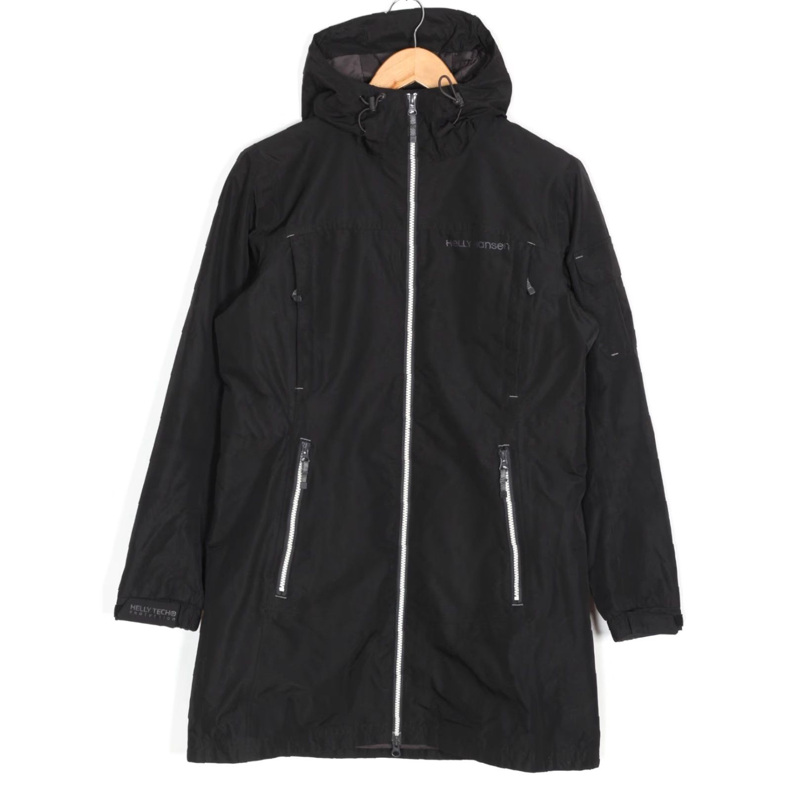 Helly Hansen VINTAGE Helly Hansen Hooded Jacket Women M Waterproof Lined MJ6500 Size M / US 6-8 / IT 42-44 - 2 Thumbnail