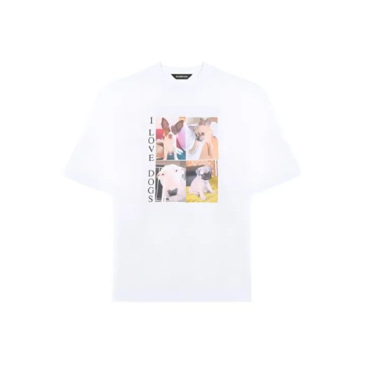 Balenciaga Balenciaga I Love Dogs Graphic T-Shirt Size US M / EU 48-50 / 2 - 1 Thumbnail