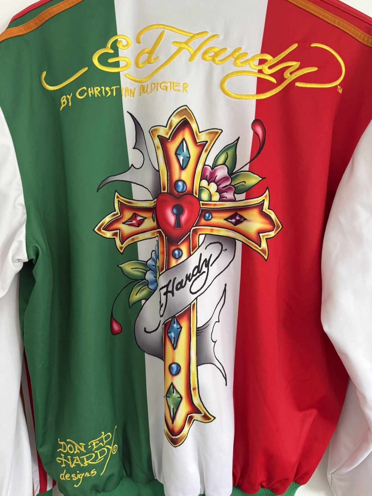 Ed Hardy Ed Hardy x Christian Audiger mexico track jacket Size US XL / EU 56 / 4 - 3 Thumbnail