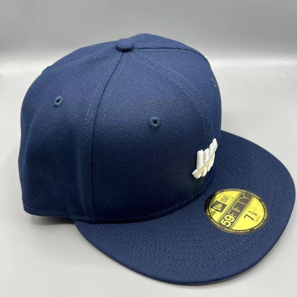 New Era Undefeated Hat Men 7 3/8 Blue 59Fifty New Era Fitted Cap New Size ONE SIZE - 3 Thumbnail