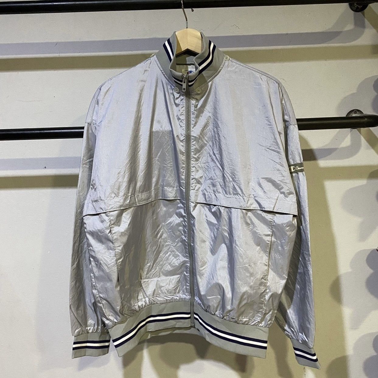 Champion × Vintage Vintage Champion Windbreaker Jacket Size US L / EU 52-54 / 3 - 1 Thumbnail