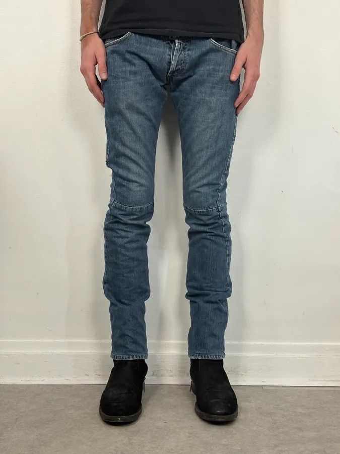 Dolce & Gabbana AW2003 Dolce & Gabbana Reworked Blue Denim Jeans Size US 30 / EU 46 - 2 Thumbnail