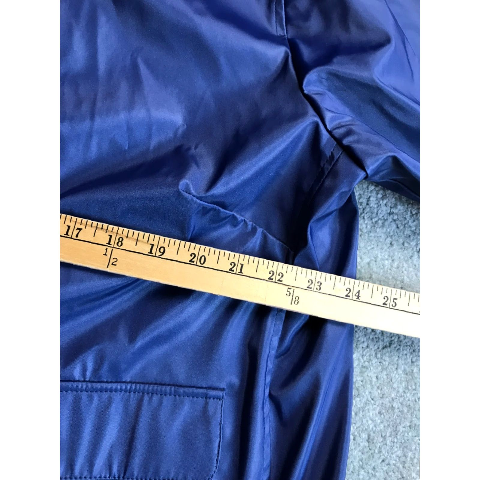 Vintage OutBrook Jacket Women 1X Blue Full Zip Pockets Jacket Size XL / US 12-14 / IT 48-50 - 6 Thumbnail