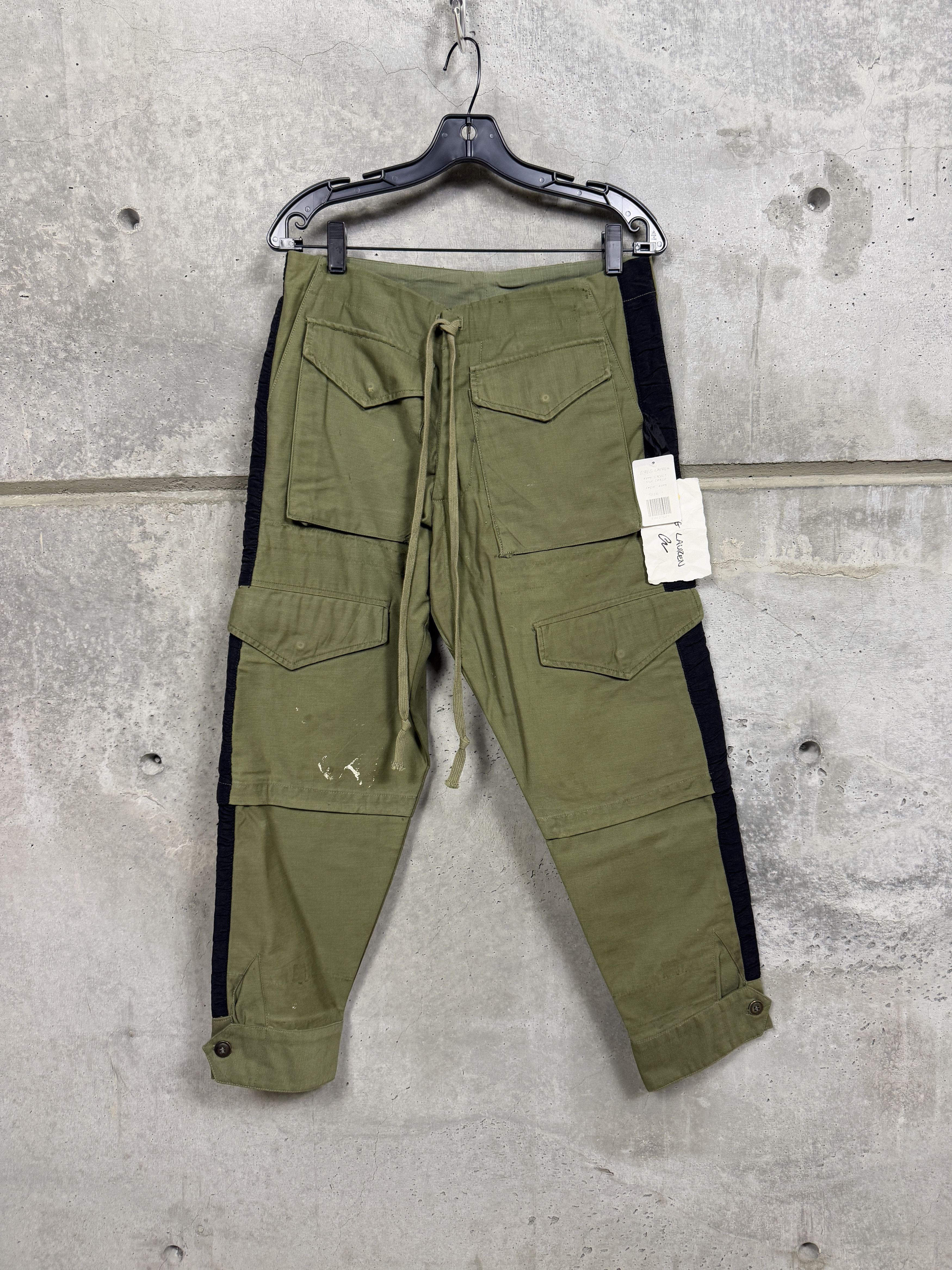 Greg Lauren $1200 Greg Lauren Army Jacket Tux Cargo Pants Size US 30 / EU 46 - 7 Thumbnail