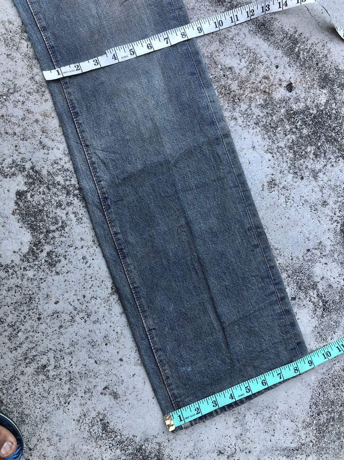 Big John × Vintage FLARED⚡️⚡️RUSTY BLUE VINTAGE BIG JOHN DENIM Size US 28 / EU 44 - 5 Thumbnail