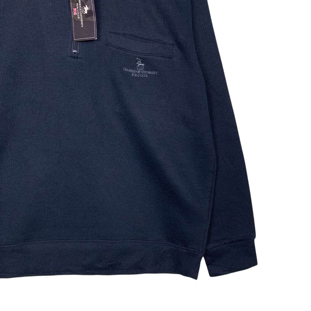 Japanese Brand CAMBRIGE UNIVERSITY POLO CLUB Half Zip Sweatshirt #2845-C128 Size US M / EU 48-50 / 2 - 7 Thumbnail