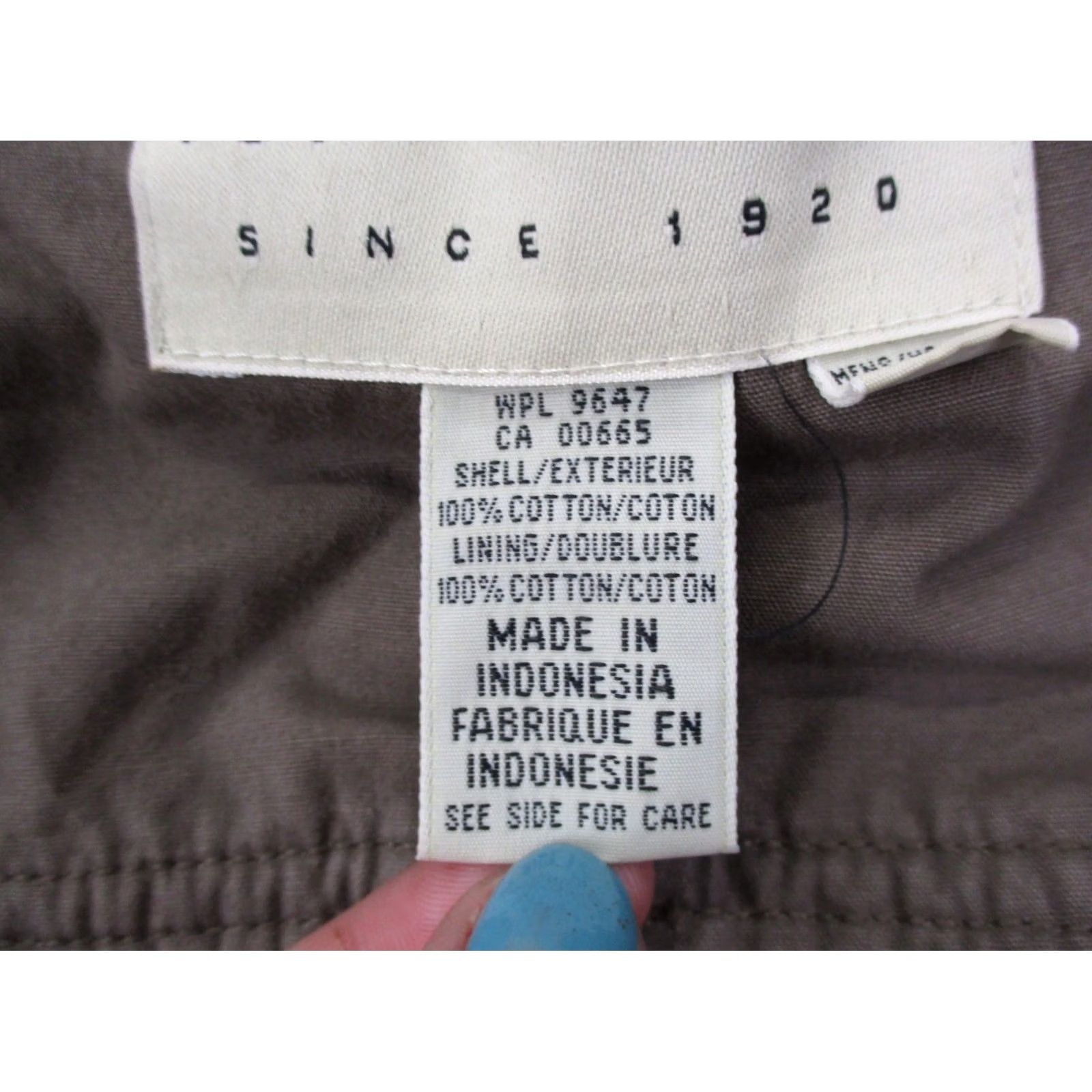 Eddie Bauer Eddie Bauer Vest Jacket Mens L Windbreaker Outdoor Lightweight Pockets Full Zip Waterproof Windproof Brown Canvas Logo Size US L / EU 52-54 / 3 - 7 Thumbnail