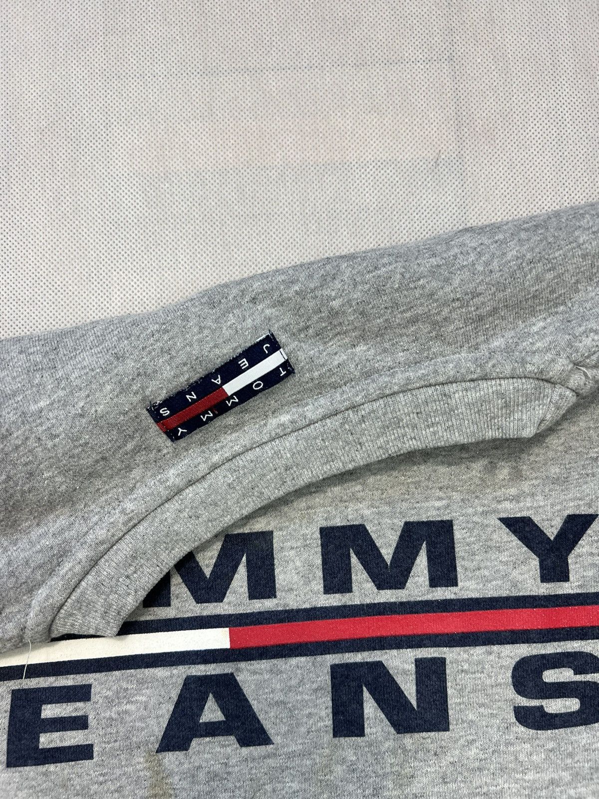 Tommy Hilfiger × Tommy Jeans × Vintage Sweatshirt Tommy Jeans vintage 90’s big logo Size US XXL / EU 58 / 5 - 6 Thumbnail