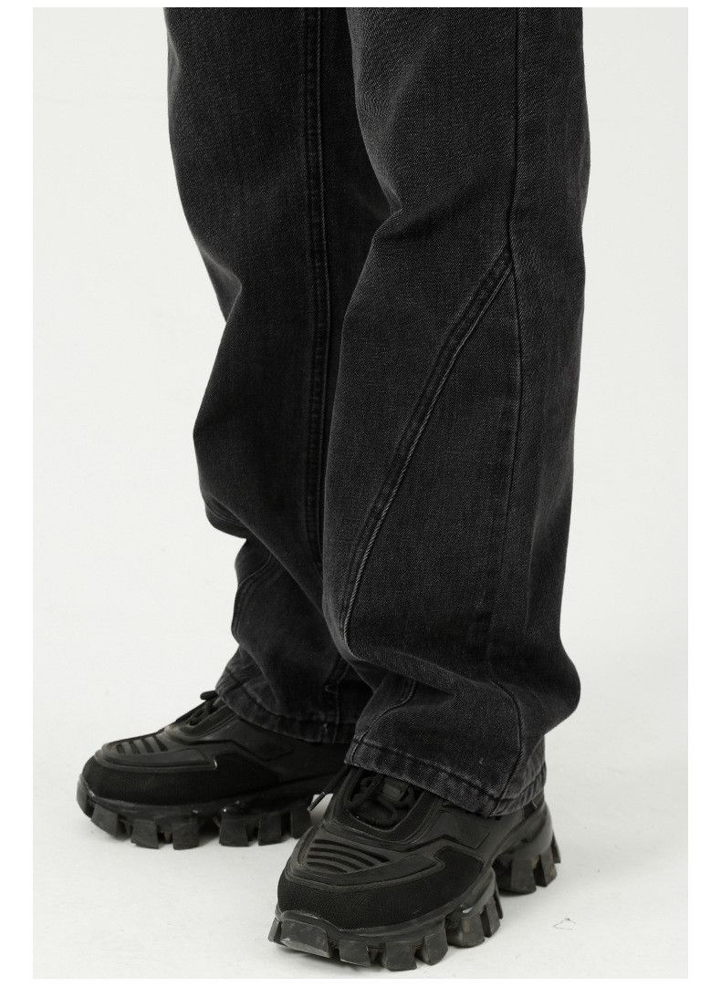 Japanese Brand × Vintage Japanese retro straight-leg trendy flared jeans Size US 32 / EU 48 - 6 Thumbnail
