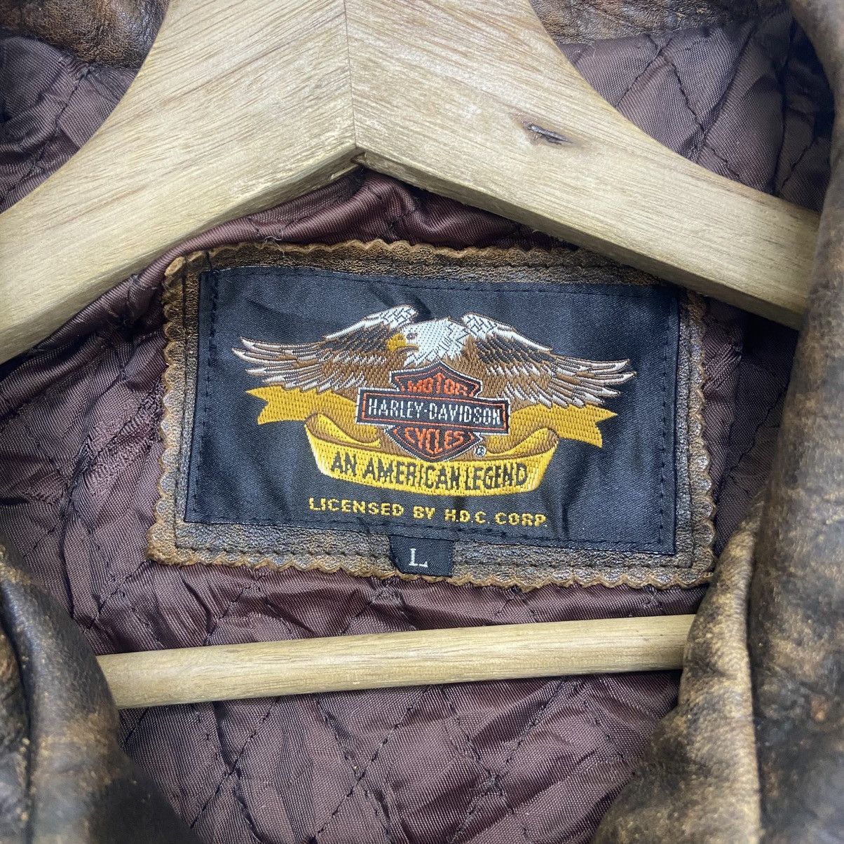 Harley Davidson Vintage Harley Davidson Motorcycle Cafe Racer Biker Jacket Size US M / EU 48-50 / 2 - 21 Thumbnail