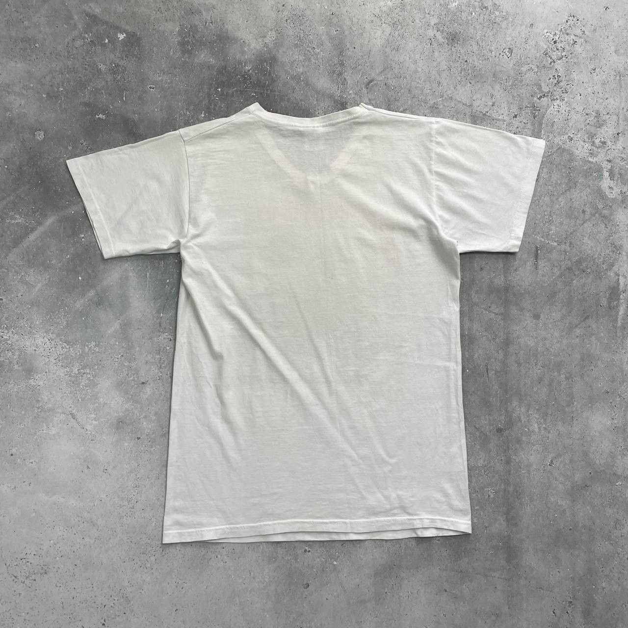 Band Tees Simple Minds Empires And Dance Promo V-Neck T Shirt White M Size US M / EU 48-50 / 2 - 16 Thumbnail