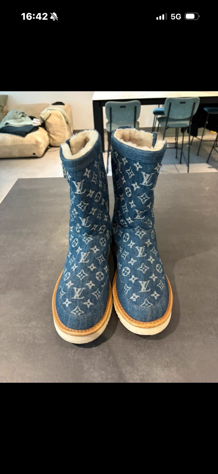Louis Vuitton × Nigo Louis Vuitton x Nigo boots Size US 10 / EU 43 - 2 Thumbnail