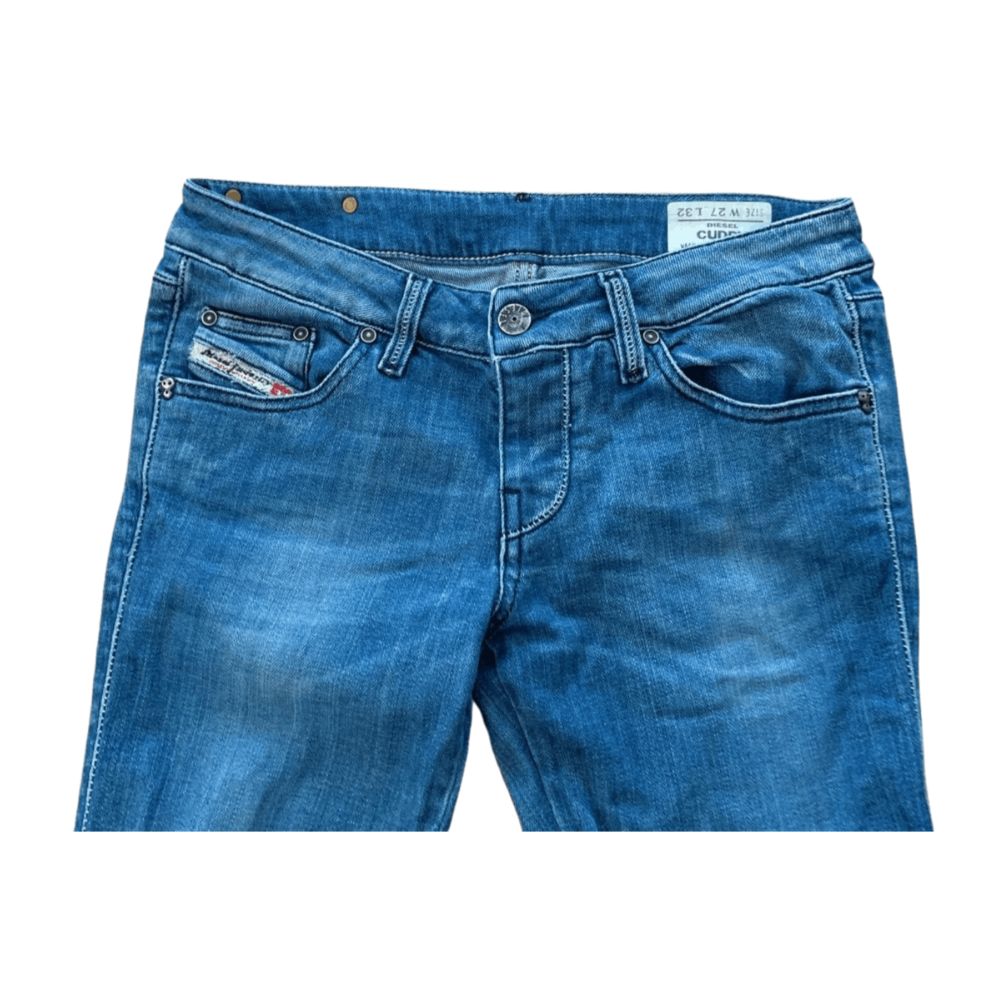 Diesel Diesel Cuddy 008IG_Stretch size W27 L32 fits W27 L30 Size 27" / US 4 / IT 40 - 3 Thumbnail