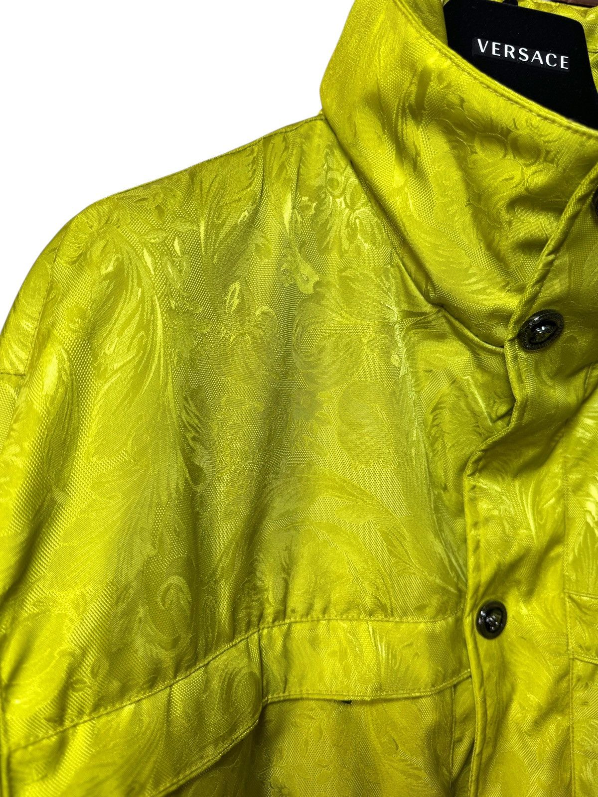 Versace Versace Milano Yellow Baroque Jacket – Size 48 (M) Size US M / EU 48-50 / 2 - 9 Thumbnail