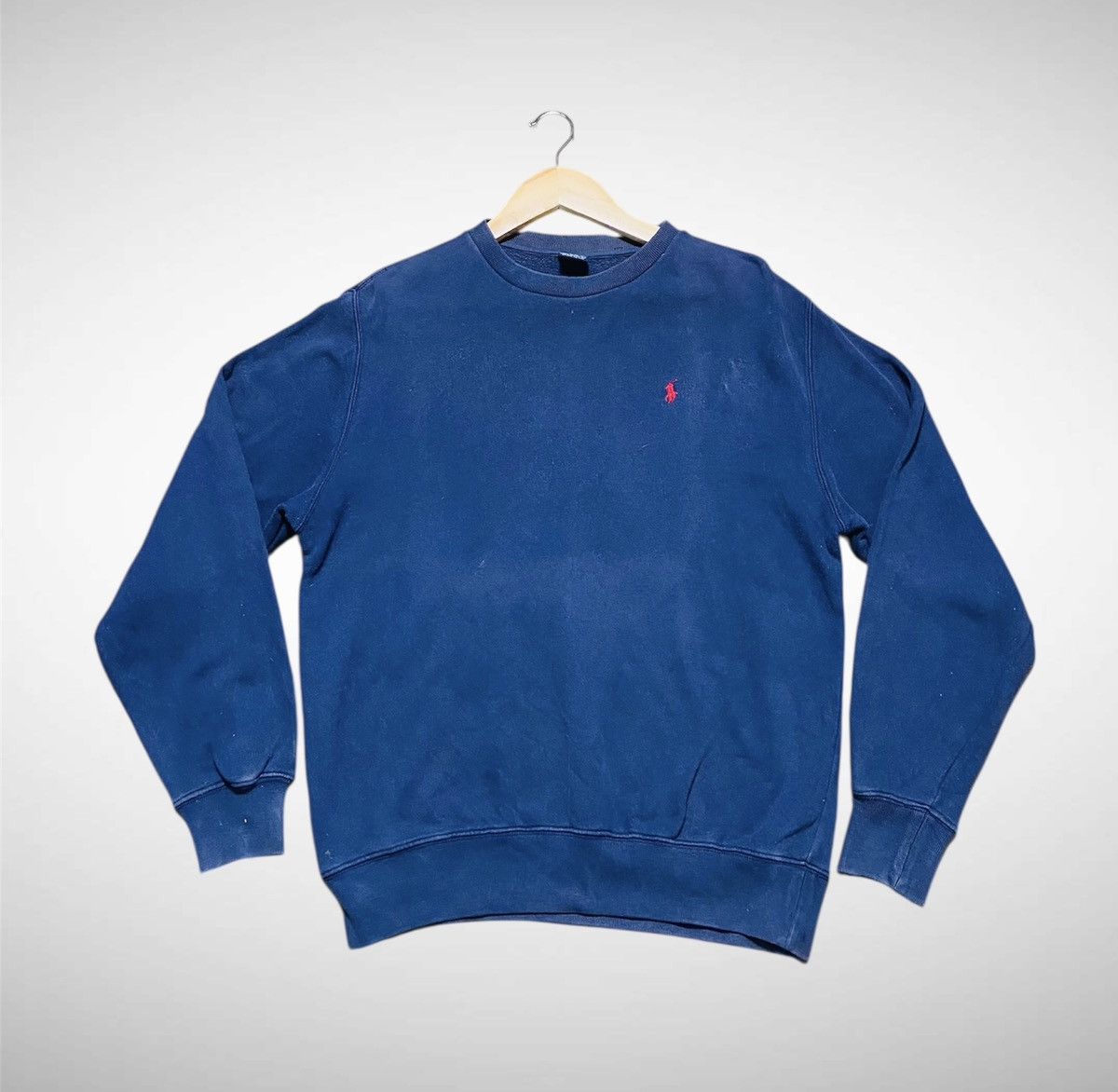 Polo Ralph Lauren Vintage Polo Ralph Lauren Small Pony Sweatshirt Size US L / EU 52-54 / 3 - 3 Thumbnail