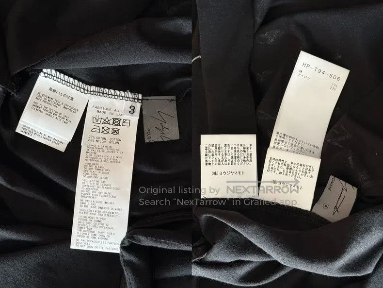Other YOHJI YAMAMOTO Sleeveless printed long shirt Size US L / EU 52-54 / 3 - 9 Thumbnail