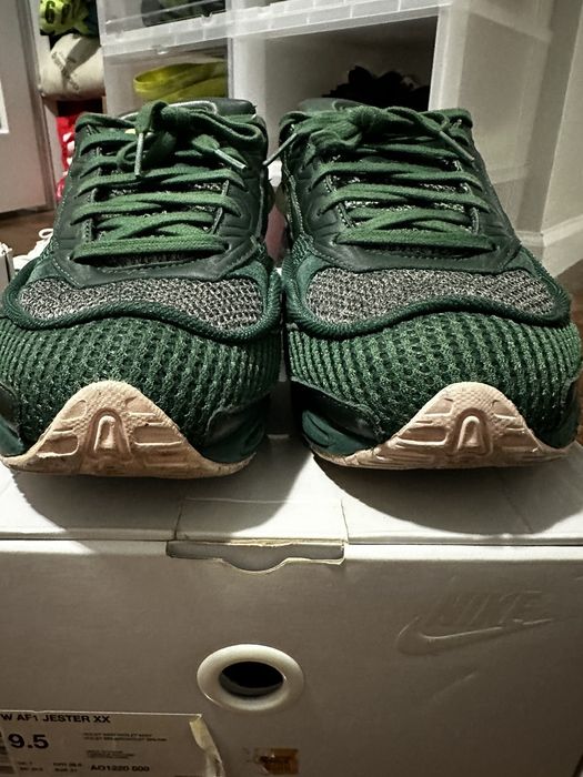 Raf simons ozweego top green