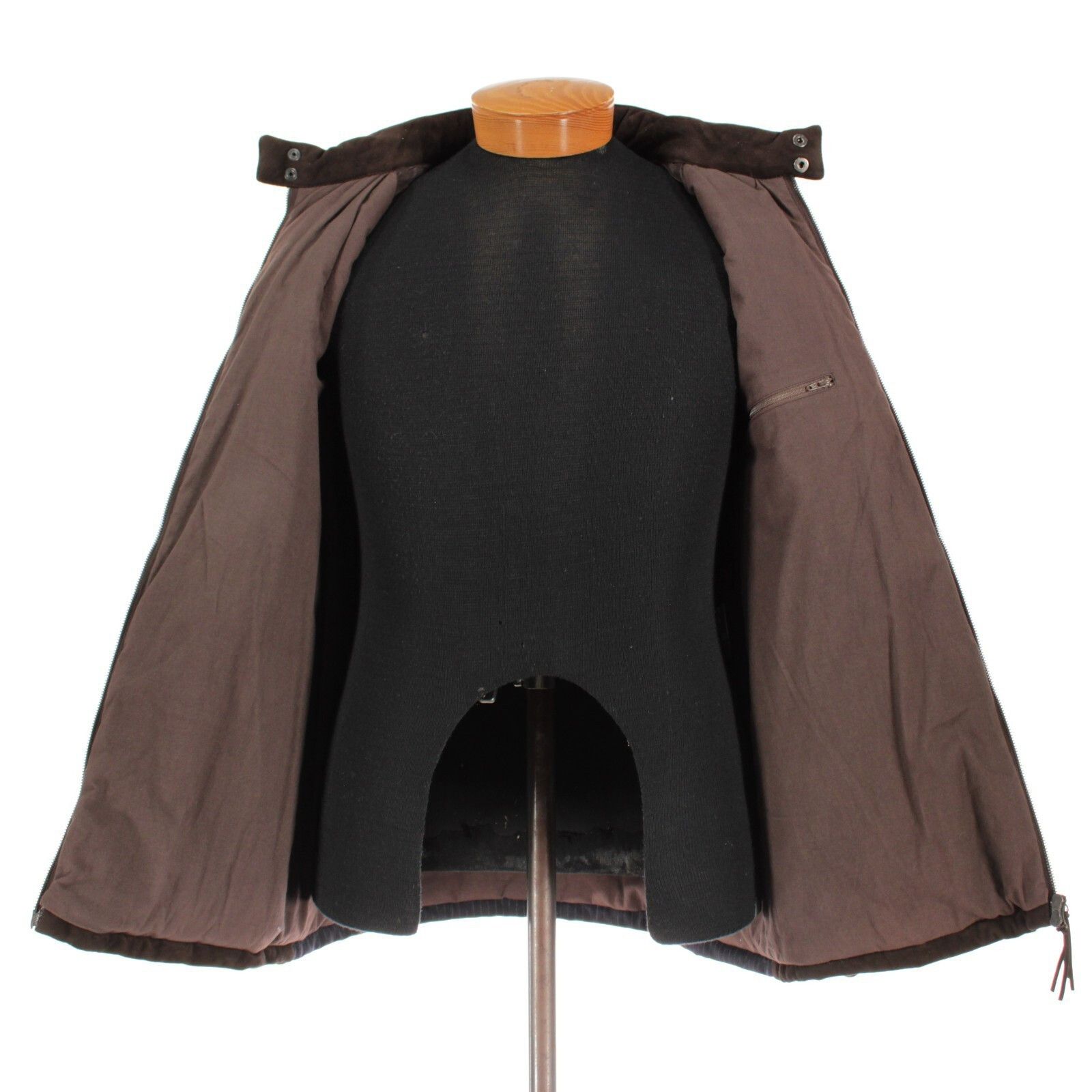 Hettabretz Jacket Size L US In Blue Leather