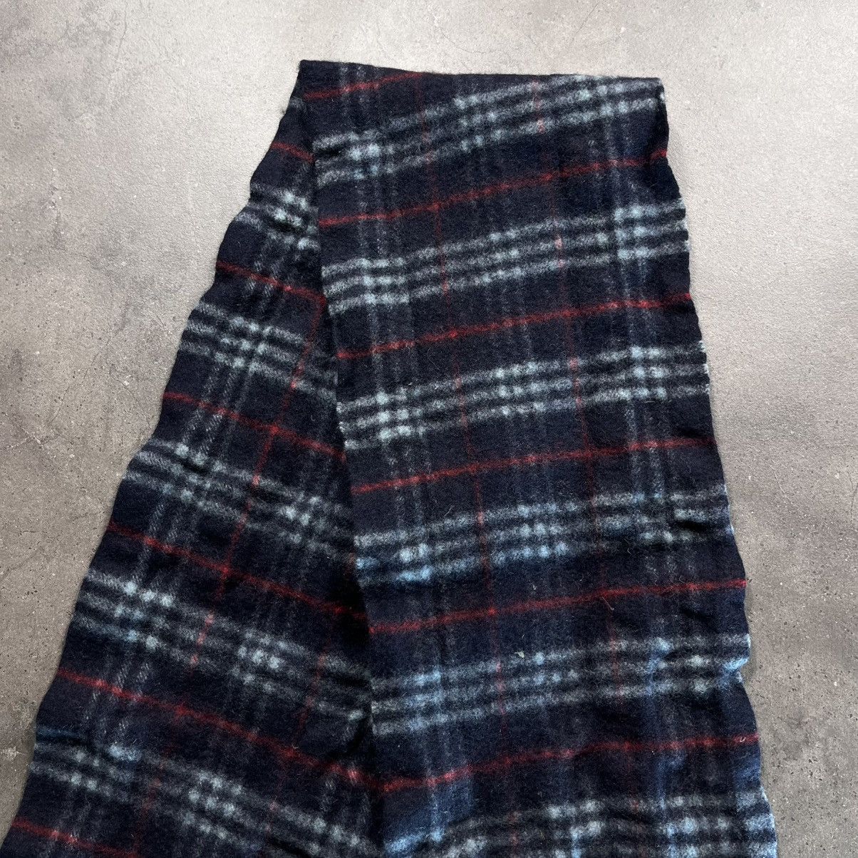 Burberry Burberry London 00s Vintage Lambs Wool Scarf Scarv Old Money Size ONE SIZE - 8 Thumbnail