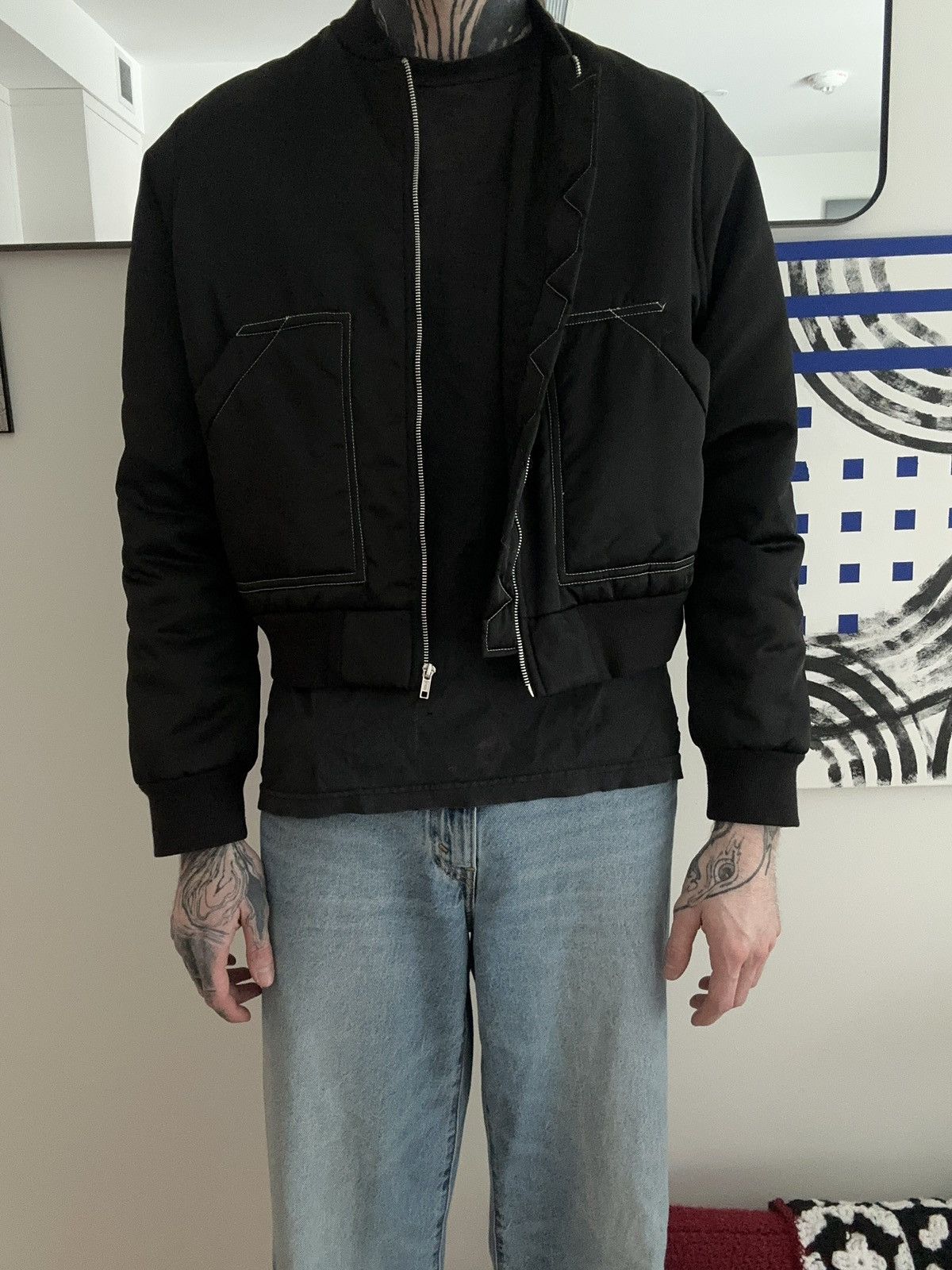 SPENCER BADU SP Badu cropped Bomber Size US M / EU 48-50 / 2 - 6 Thumbnail