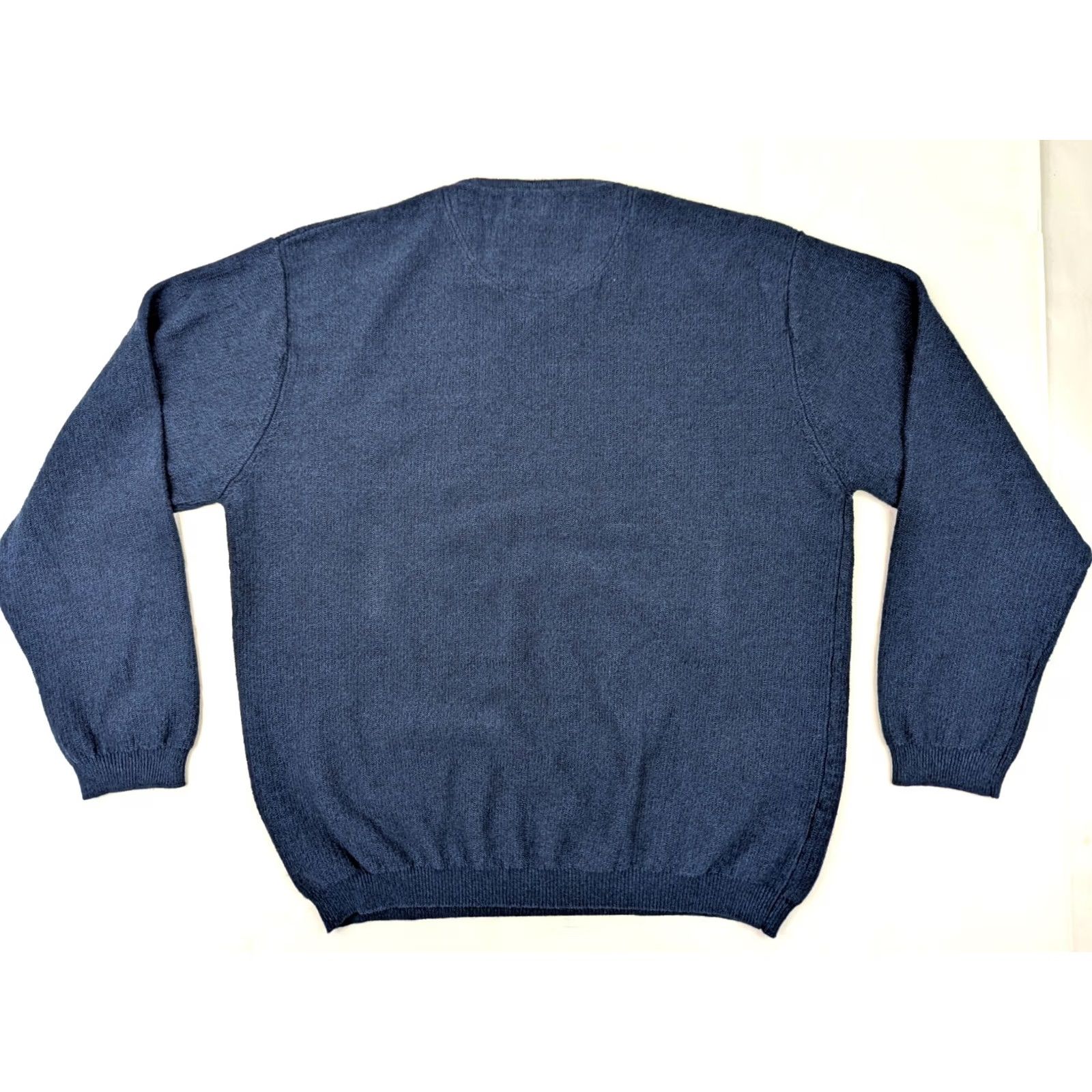 Tommy Bahama Tommy Bahama Sweater Men XL Pullover V-Neck Heathered Blue Mid-Weight Knit Lounge Casual Shirt Size US XL / EU 56 / 4 - 7 Thumbnail