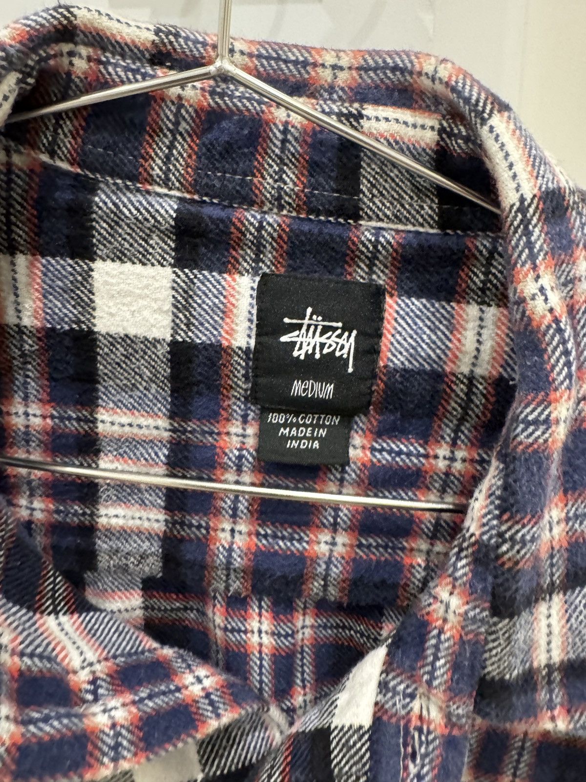 Stussy Stussy Flannel Size Medium vintage Size US M / EU 48-50 / 2 - 2 Thumbnail