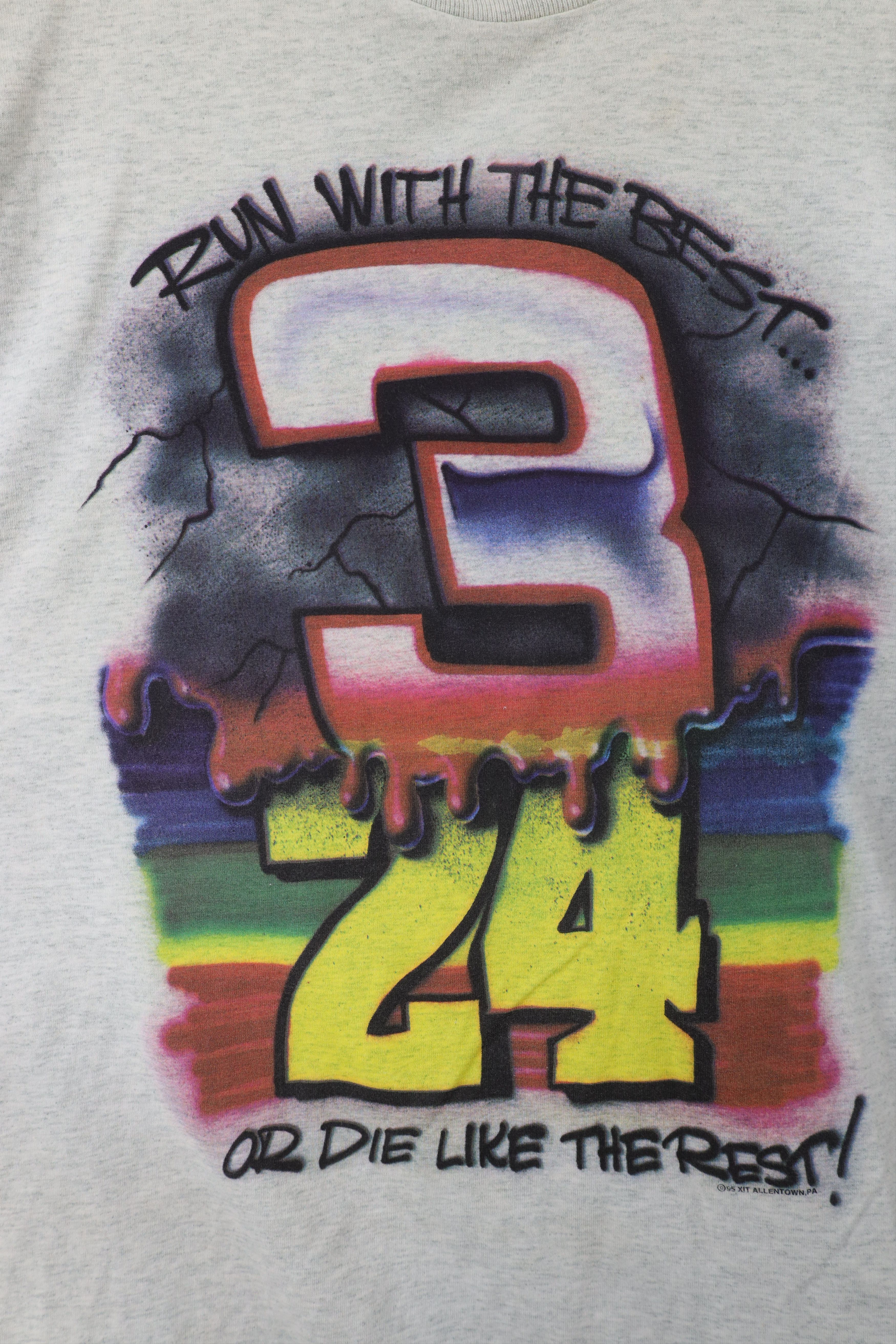 Vintage Vintage 90s NASCAR Best Dale Earnhardt Racing T-Shirt USA Size US XXL / EU 58 / 5 - 4 Thumbnail