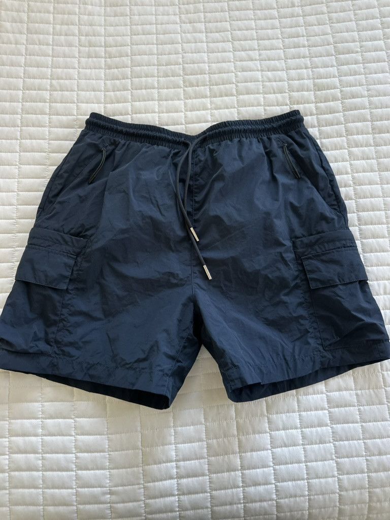Kith Navy Walk Cargo Shorts Nocturnal Navy - Medium