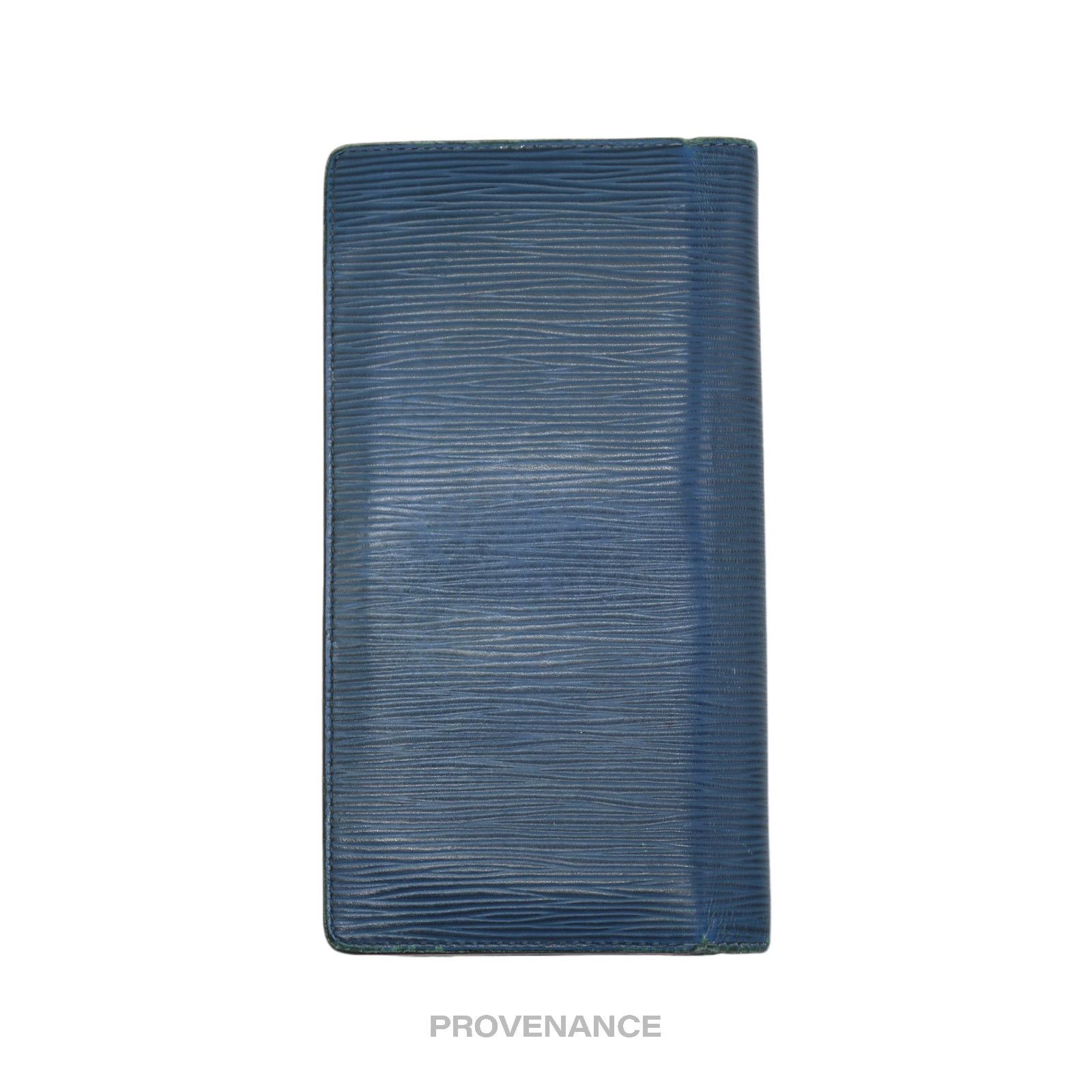 Louis Vuitton 🔴 Louis Vuitton Brazza Long Wallet - Blue Epi Leather Size ONE SIZE - 3 Thumbnail