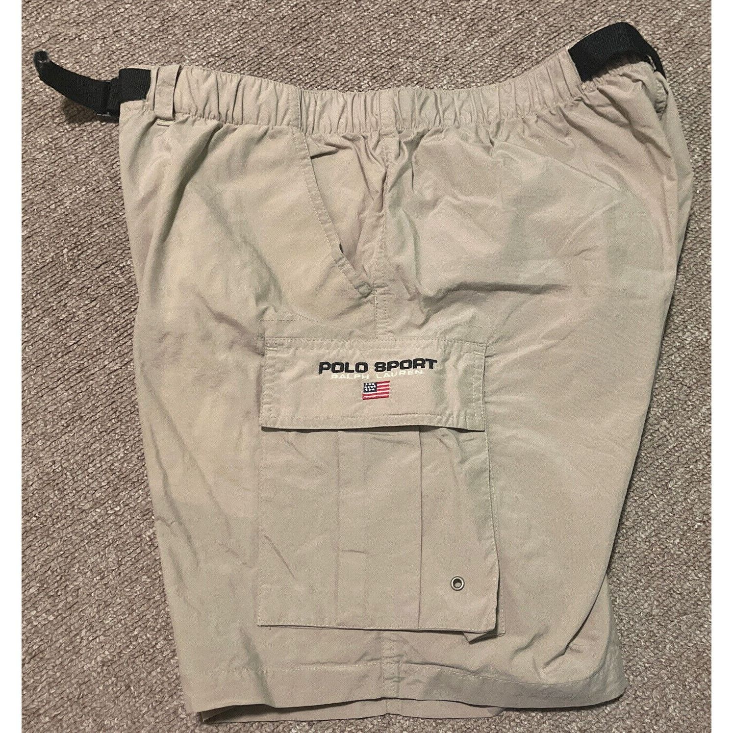 Polo Ralph Lauren Vintage 90s Mens Medium POLO SPORT RALPH LAUREN 7” Water Rep Size US 32 / EU 48 - 10 Thumbnail